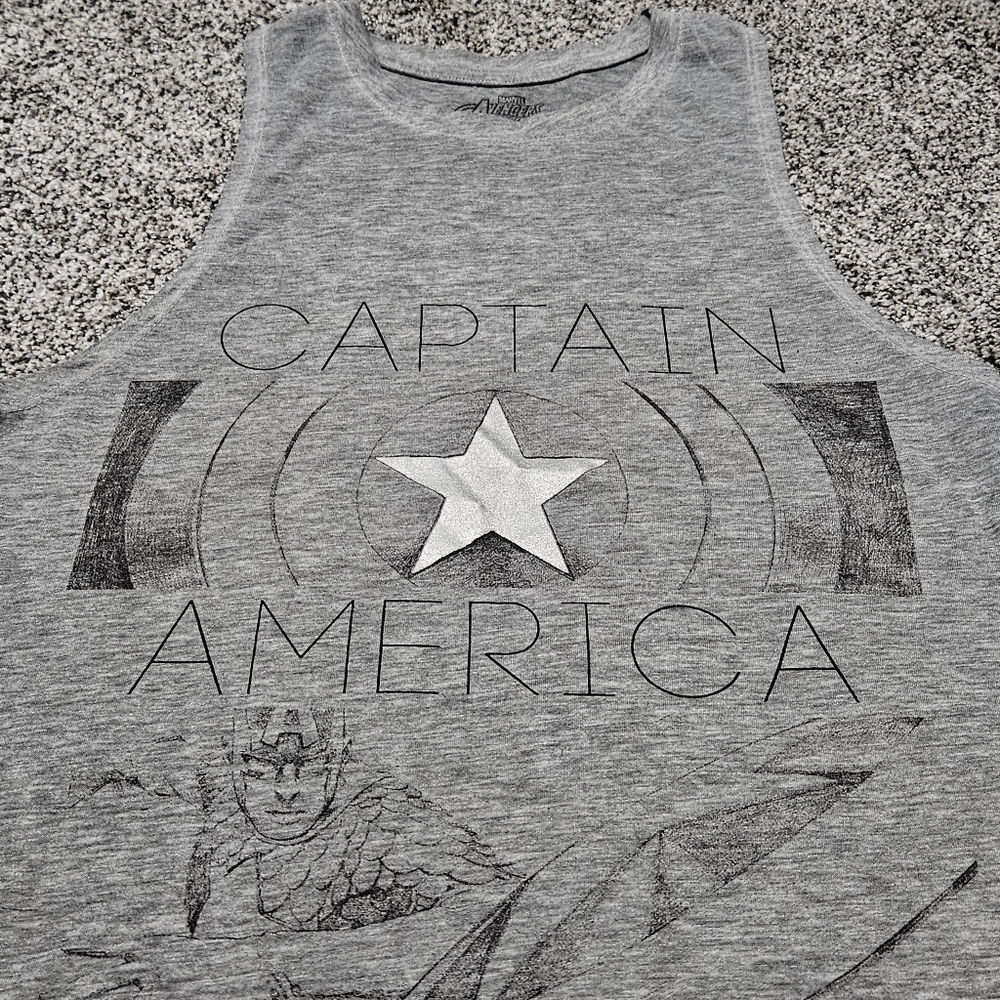 Captain America Tank Top